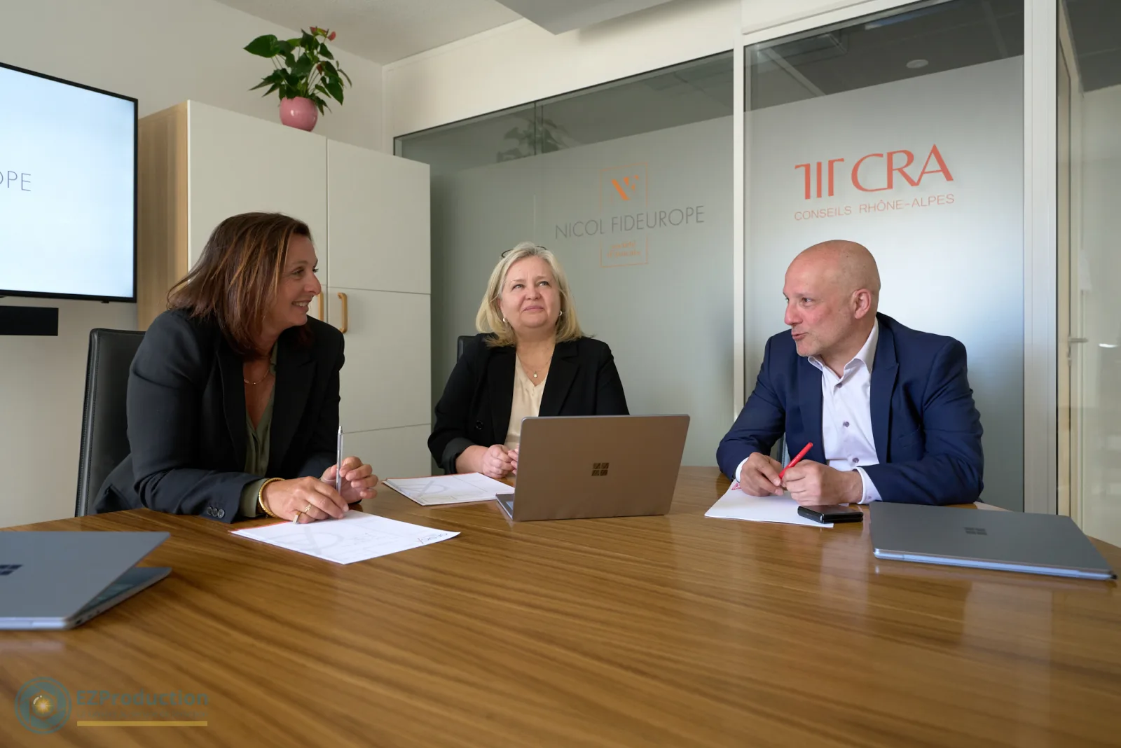 Meeting room at the Nicol Fideurope law firm